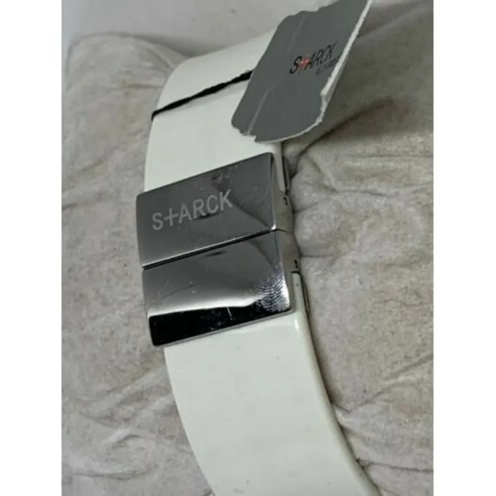 Starck PH5035 Economique Unisex Silicone Analog White Dial Quartz Watch Aa124